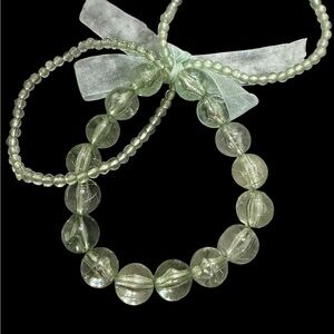 Elegant Green Beaded Beacelet (3)